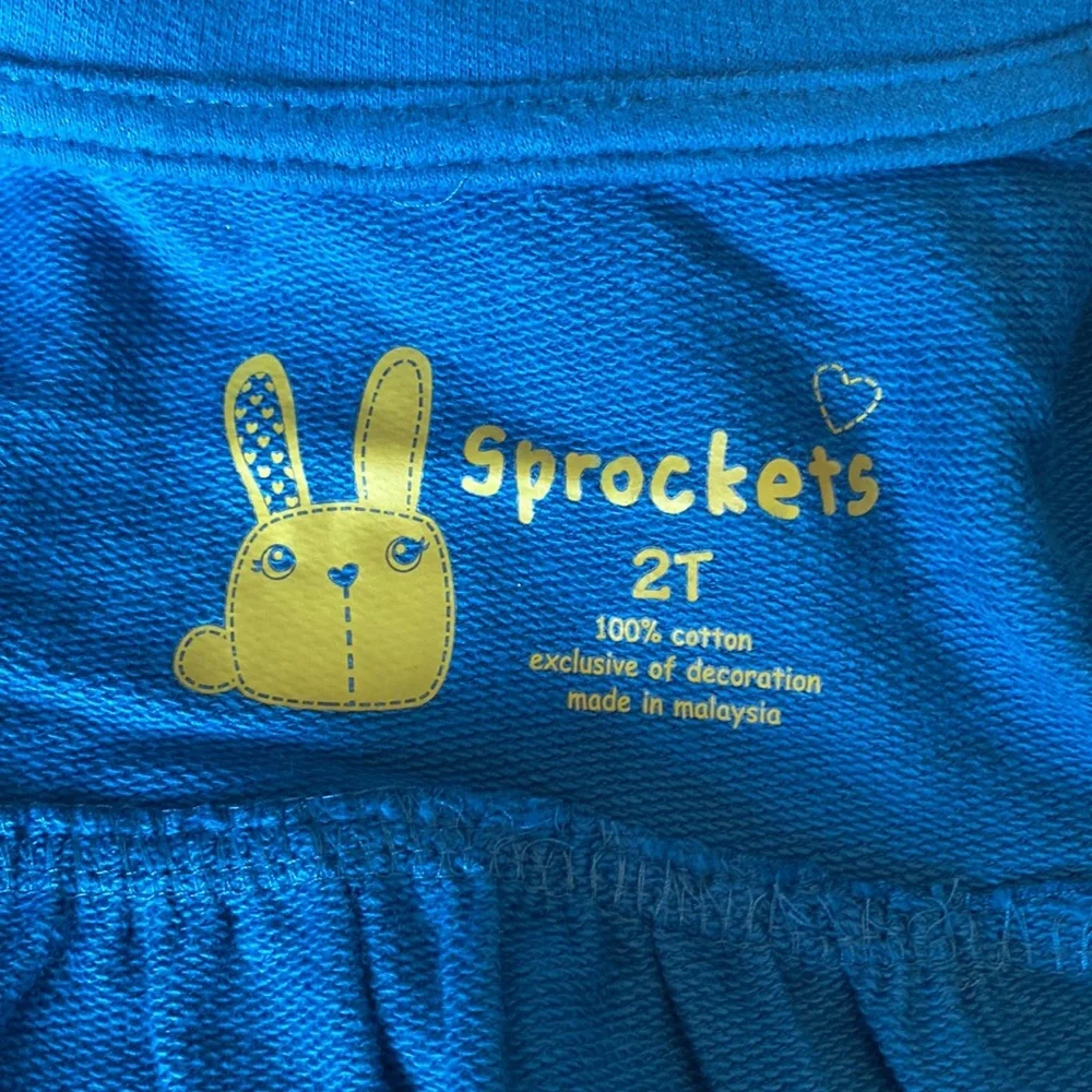 Sprockets Turquoise Blue Toddler Coat